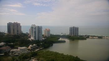 Weather camera view of Naples Grande Beach Resort.