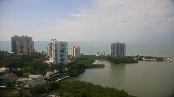 Weather camera view of Naples Grande Beach Resort.