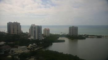 Weather camera view of Naples Grande Beach Resort.