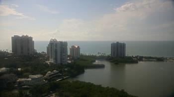 Weather camera view of Naples Grande Beach Resort.
