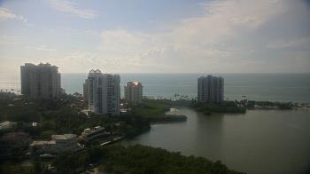 Weather camera view of Naples Grande Beach Resort.