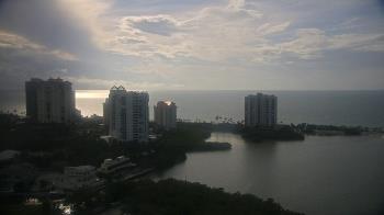 Weather camera view of Naples Grande Beach Resort.