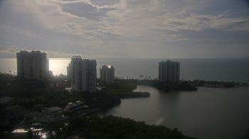 Weather camera view of Naples Grande Beach Resort.