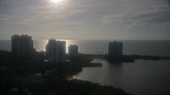 Weather camera view of Naples Grande Beach Resort.