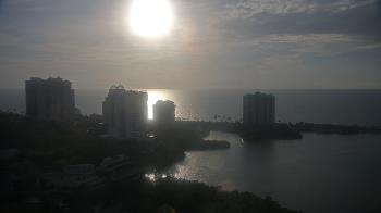 Weather camera view of Naples Grande Beach Resort.