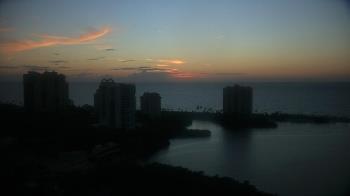 Weather camera view of Naples Grande Beach Resort.