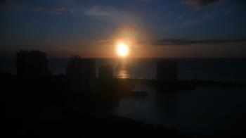 Weather camera view of Naples Grande Beach Resort.