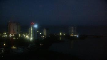 Weather camera view of Naples Grande Beach Resort.