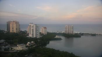Weather camera view of Naples Grande Beach Resort.