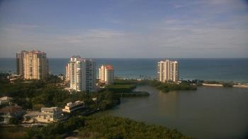 Weather camera view of Naples Grande Beach Resort.