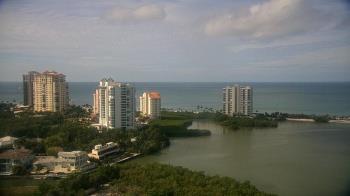 Weather camera view of Naples Grande Beach Resort.