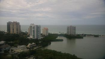 Weather camera view of Naples Grande Beach Resort.