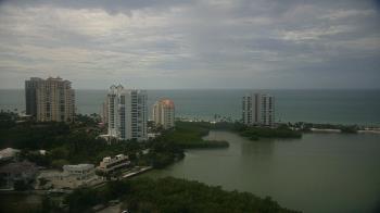 Weather camera view of Naples Grande Beach Resort.
