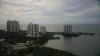 Weather camera view of Naples Grande Beach Resort.