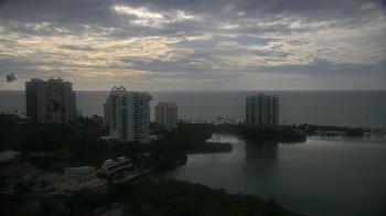 Weather camera view of Naples Grande Beach Resort.