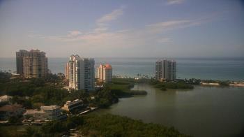 Weather camera view of Naples Grande Beach Resort.