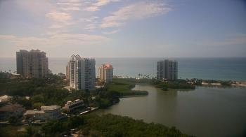 Weather camera view of Naples Grande Beach Resort.
