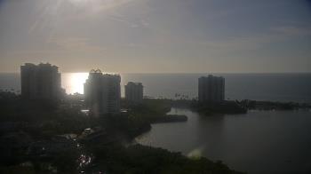 Weather camera view of Naples Grande Beach Resort.