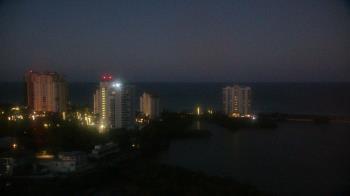 Weather camera view of Naples Grande Beach Resort.