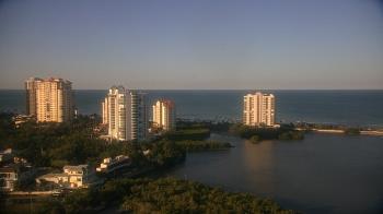 Weather camera view of Naples Grande Beach Resort.