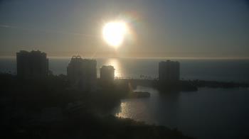Weather camera view of Naples Grande Beach Resort.