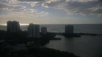 Weather camera view of Naples Grande Beach Resort.