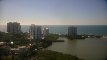 Weather camera view of Naples Grande Beach Resort.