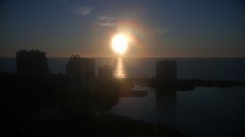 Weather camera view of Naples Grande Beach Resort.