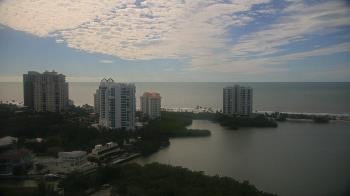 Weather camera view of Naples Grande Beach Resort.