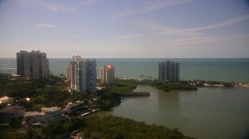 Weather camera view of Naples Grande Beach Resort.