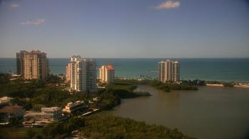 Weather camera view of Naples Grande Beach Resort.