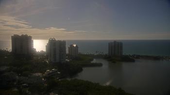 Weather camera view of Naples Grande Beach Resort.