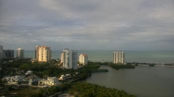 Weather camera view of Naples Grande Beach Resort.