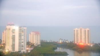 Weather camera view of Naples Grande Beach Resort.