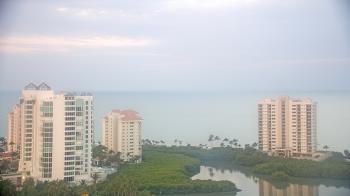 Weather camera view of Naples Grande Beach Resort.