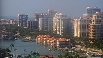 Weather camera view of Naples Grande Beach Resort.