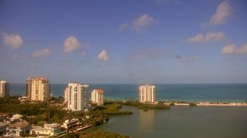 Weather camera view of Naples Grande Beach Resort.
