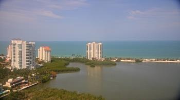 Weather camera view of Naples Grande Beach Resort.