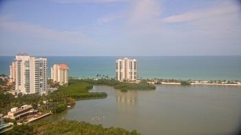 Weather camera view of Naples Grande Beach Resort.
