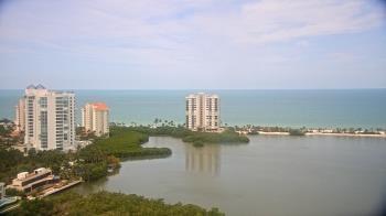 Weather camera view of Naples Grande Beach Resort.