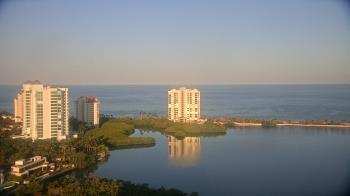 Weather camera view of Naples Grande Beach Resort.
