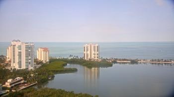 Weather camera view of Naples Grande Beach Resort.