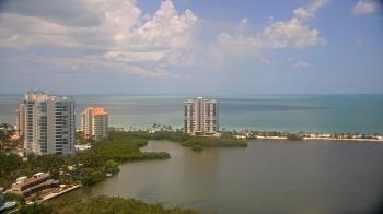 Weather camera view of Naples Grande Beach Resort.