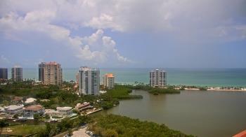 Weather camera view of Naples Grande Beach Resort.