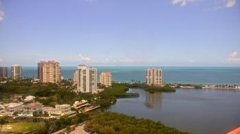 Weather camera view of Naples Grande Beach Resort.