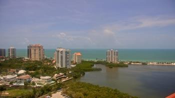 Weather camera view of Naples Grande Beach Resort.