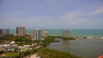 Weather camera view of Naples Grande Beach Resort.