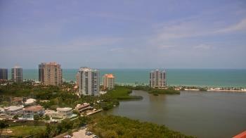 Weather camera view of Naples Grande Beach Resort.