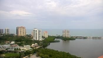 Weather camera view of Naples Grande Beach Resort.