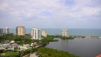 Weather camera view of Naples Grande Beach Resort.